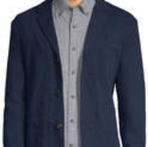 Men's Navy Blue Blazer Jacket